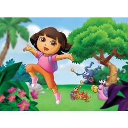 'ALEXANDER' Puzzle 30 -Dora poznaje świat -Bawimy się śp (1114) - 2