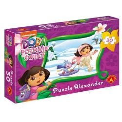 'ALEXANDER' Puzzle 30 -Dora poznaje świat -Idziemy na sa (1115) - 1