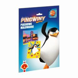 'ALEXANDER' Pingwiny z Madagaskaru Piaskowe malowanki (5906018011753) - 1