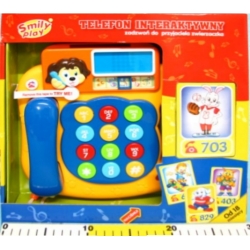 INTERAKTYWNY TELEFON MÓWIĄCY PO POLSKU Z WYŚWIETLACZEM (2336) - 2