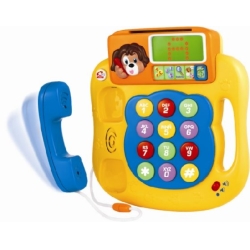 INTERAKTYWNY TELEFON MÓWIĄCY PO POLSKU Z WYŚWIETLACZEM (2336) - 1