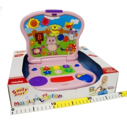MÓJ PIERWSZY LAPTOP -ŚWINKA LITERKI, CYFERKI, KSZTAŁTY (8073) - 2