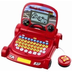 SMILY LAPTOP AUTO POLSKO-ANGIELSKI -ZABAWY, MATEMAT, POL (8214) - 1