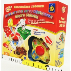 SMILY INTERAKTYWNE LOTTO DŹWIĘKOWE MĄDRA GŁÓWKA +3 l (GXP-535624) - 3