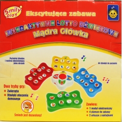 SMILY INTERAKTYWNE LOTTO DŹWIĘKOWE MĄDRA GŁÓWKA +3 l (GXP-535624) - 4