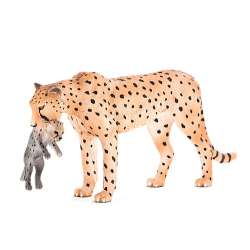 ANIMAL PLANET 7167 Samica geparda z młodym rozm: XL (F7167) - 1