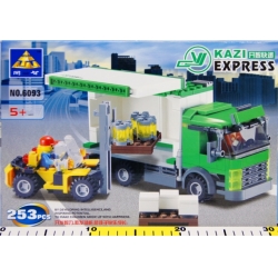 KLOCKI 6093 253el. CIĘŻARÓWKA I ZAŁADUNEK /WYŚCIGI /TRUC - 1