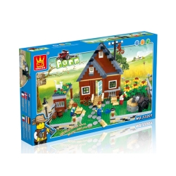 KLOCKI 719el. DOMEK 33201 Z KONIKIEM I OGRÓDKIEM - 1