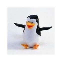 FIGURKA PINGWINY Z MADAGASKARU -SZEREGOWY 5,5x7cm - 1
