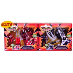 POWER RANGERS TRANSFOMUJĄCE POJAZDY + FIGURKA BAN-30060 - 1