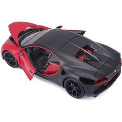 Bburago 1:18 Bugatti Chiron Sport czarno-bordowy - 2