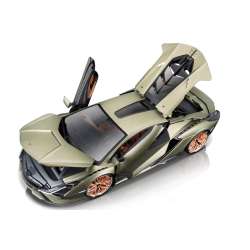 Bburago 1:18 11046 Lamborghini Sian FKP 37 -zielony meta - 3