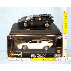 BBURAGO 1:24 LAMBORGHINI COUNTACH 5000 QUATTROVALVOLE - BIJOUX COLLEZIONE - 2