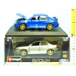 BBURAGO 1:24 SUBARU IMPREZA WRX - BIJOUX COLLEZIONE - 2