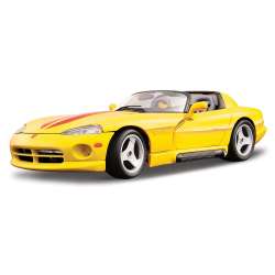 Bburago 1:24 Dodge Viper RT10 -żółty - 1