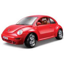 Bburago 1:24 VW New Beetle -czerwony - 1