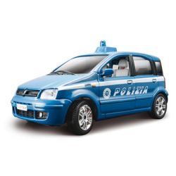BBURAGO 1:24 FIAT NUOVA PANDA POLIZIA 2003 SECURITY FORC - 1