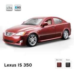 Bburago 1:24 Lexus IS 350 -bordowy - 2