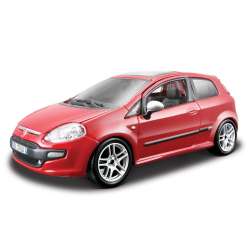 Bburago 1:24 Fiat Punto Evo -czerwony - 1