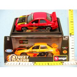 BBURAGO 1:24 SUBARU IMPREZA WRX STI - STREET TUNERS COLLEZIONE - 2