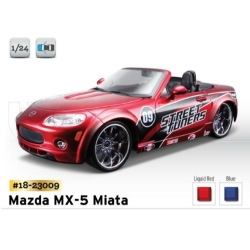 BBURAGO 1:24 MAZDA MX-5 CABRIO /STREET TUNERS - 1