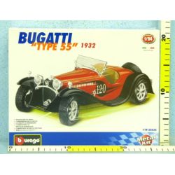 BBURAGO KIT 1:24 BUGATTI TYPE 55 (1932) - KIT DO SKŁADANIA - 2