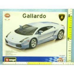 BBURAGO KIT 1:24 LAMBORGHINI GALLARDO - KIT DO SKŁADANIA (18-25076) - 2