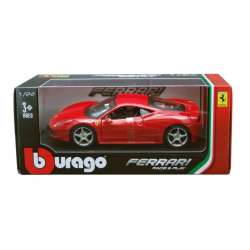 Bburago 1:24 Ferrari 458 Italia -czerwony - 2