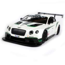 Bburago 1:24 Bentley GT3 -biały /Race - 3