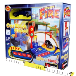 BBURAGO MYJNIA SAMOCHODOWA Z DŹWIĘKAMI +AUTO 1:43 - 6