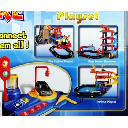 BBURAGO MYJNIA SAMOCHODOWA Z DŹWIĘKAMI +AUTO 1:43 - 9