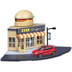 Bburago City 1:43 Fast Food + VW Polo GTI MARK 5 - 2