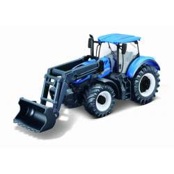 Bburago Traktor 1:50 New Holland z przdnią ładowarką - 3