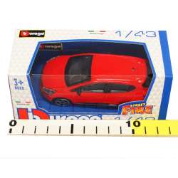 Bburago 30011 Renault Clio 1:43 - czerwony - 3