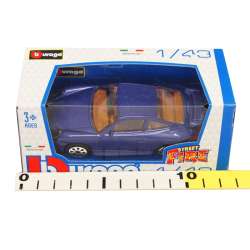 Bburago Porsche 911 Carrera 1:43 -granatowy metalik - 3