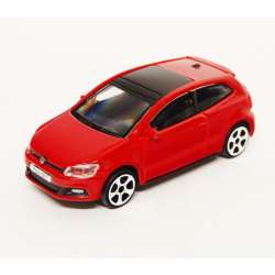 Bburago 30233 Volkswagen Polo GTI Mark 5 1:43 - czerwony - 1