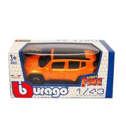 Bburago 30385 Jeep Renegade 2017 1:43 - pomarańczowy - 2