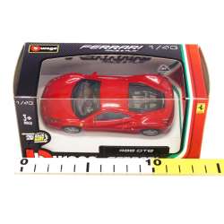 Bburago 1:43 Ferrari 488 GTB -czerwony - 2