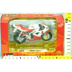 BBURAGO 1:18 MOTOR YAMAHA YZF-R1 - CYCLE COLLEZIONE - 2