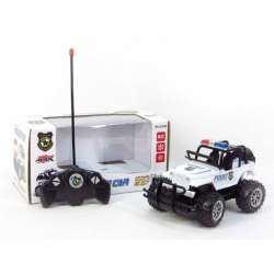 Jeep POLICE sterowany na radio 17cm w pudełku (BAR5298) - 1