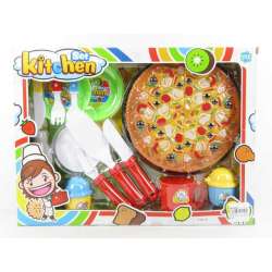Pizza zestaw do krojenia z akcesoriami w pud. 35x26cm - 1