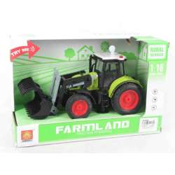 Traktor 1:16 3 przyciski z dźwiękiem w pudełku - 1