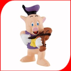 BULLYLAND 12491 Trzy świnki -Fiddler ze skrzypcami 5,7cm