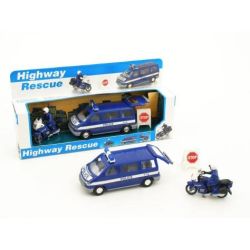 'KIDSMATE' - BUS POLICYJNY + MOTOR (SN-386-210) - 1