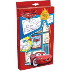 PIECZĄTKI Z OKULARAMI 3D CARS -5 PIECZĄTEK, TRÓJWYMIAROWE OBRAZKI (043-6823) - 1