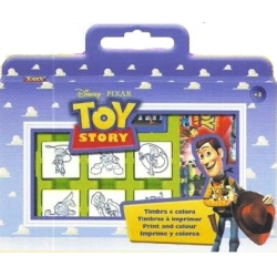 PIECZĄTKI W WALIZ. TOY STORY -7 PIECZ, 3 FLAMASTRY, ZMYW - 1
