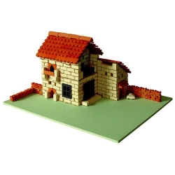 BUDOWLE 5501 -ZBUDUJ WILLĘ Z BALKONEM 421 el. w pudełku - 1
