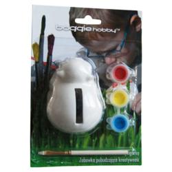 GIPSOWA FIGURKA KOT-SKARBONKA DO MALOWANIA -3 KOLORY - 1