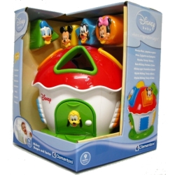 CLEMENTONI DOMEK-SORTER Z KSZTAŁTAMI DISNEY +9m (14260) - 2
