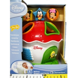 CLEMENTONI DOMEK-SORTER Z KSZTAŁTAMI DISNEY +9m (14260) - 3